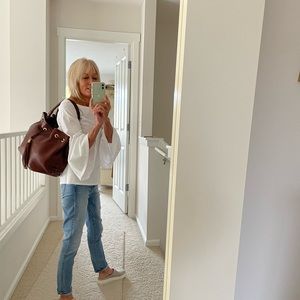 Rebecca Minkoff luggage tan hobo purse